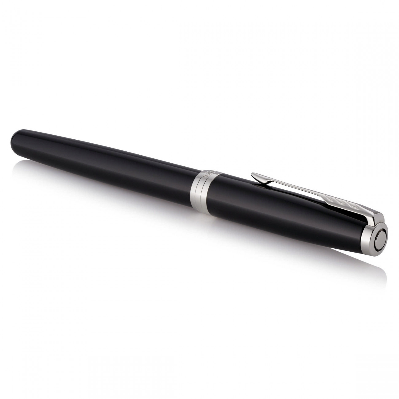 Подарочный набор Parker: перьевая ручка Sonnet Black CT перо M с чехлом