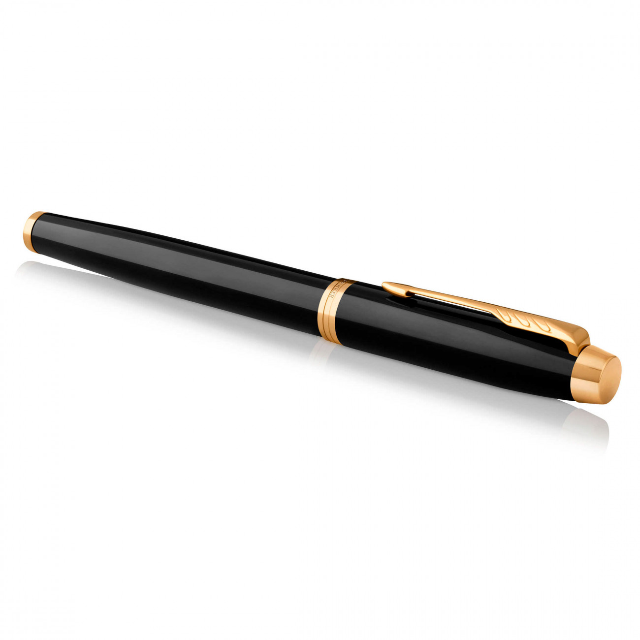 Подарочный набор Parker: перьевая ручка IM Core Black GT перо M с чехлом