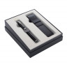 Подарочный набор Parker: перьевая ручка IM Core Black CT перо M с чехлом