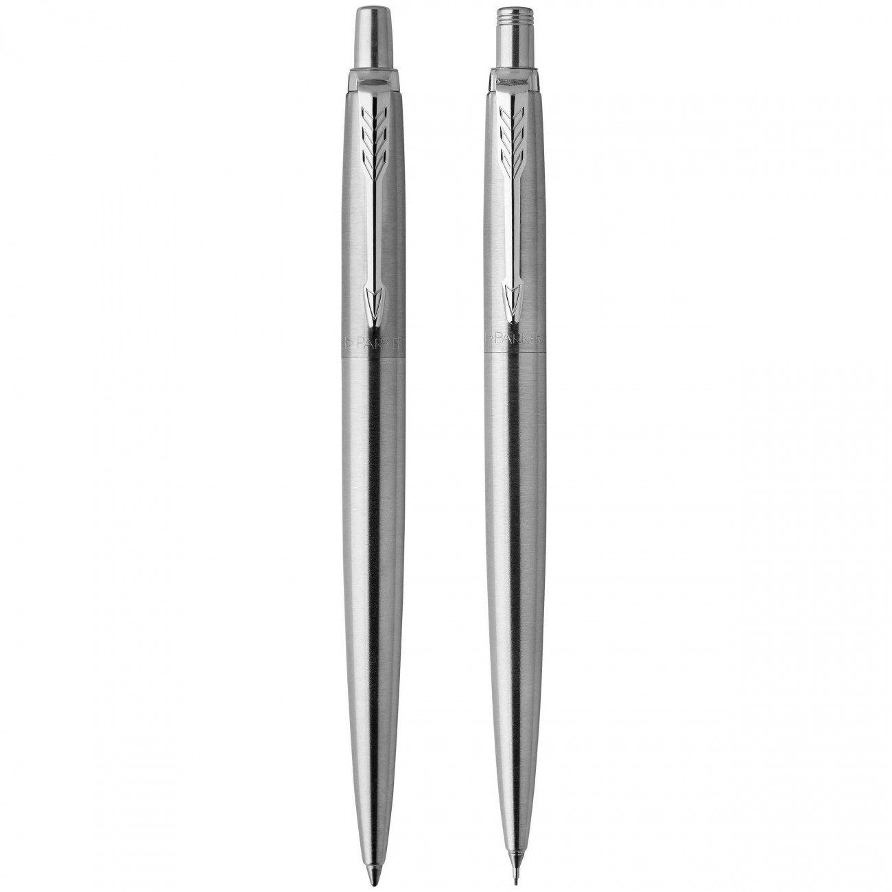 Подарочный набор Parker: шариковая ручка и карандаш Jotter Stainless Steel CT