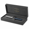 Перьевая ручка Parker Sonnet Premium Metal & Blue Lacquer CT