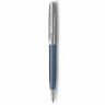 Шариковая ручка Parker Sonnet Premium Metal & Blue Lacquer CT