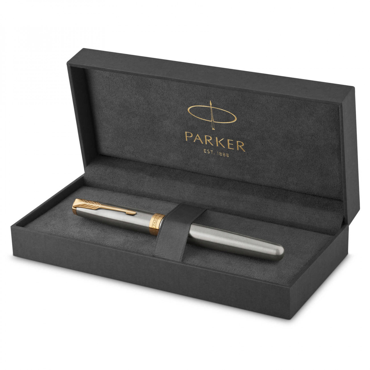 Перьевая ручка Parker Sonnet Stainless Steel GT