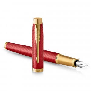 Перьевая ручка Parker IM Premium Red GT