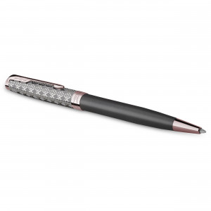 Шариковая ручка Parker Sonnet Premium Metal & Grey Lacquer PGT