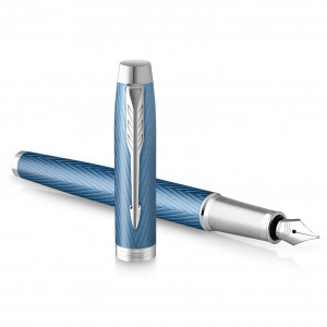 Перьевая ручка Parker IM Premium Blue Grey CT